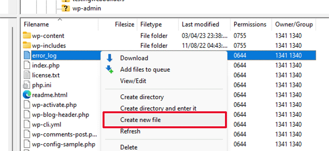 Как решить проблему с внутренним сервером WordPress 500 7 create new file