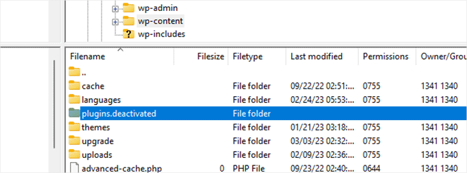 Как решить проблему с внутренним сервером WordPress 500 11 rename the plugins folder to plugins.deactivated