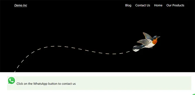 Come integrare i pulsanti di condivisione e la chat di WhatsApp in WordPress 26 WhatsApp button