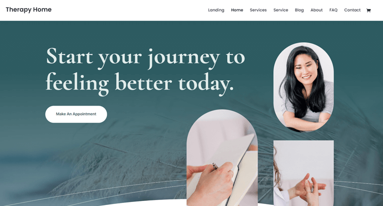 Tema Divi WordPress per terapisti