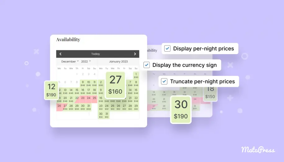Actualización del calendario de HB
