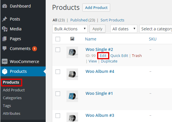 WooCommerce personalizar producto