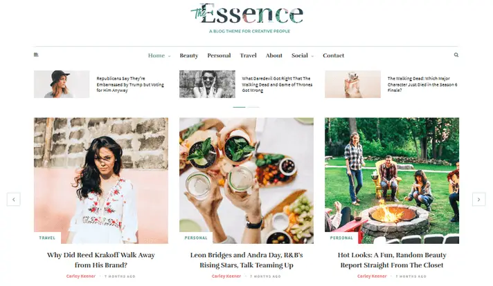 il-tema-essence-blogging