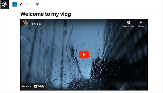 Cara menampilkan vlog YouTube di WordPress How to show a YouTube vlog in WordPress