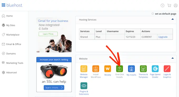 Menginstal perangkat lunak WordPress Installing the WordPress software