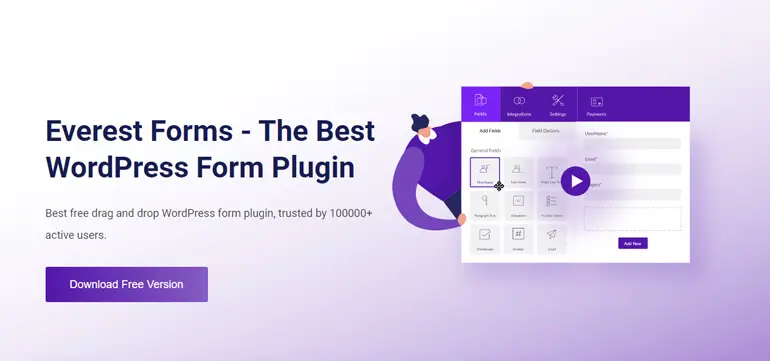 Plugin Everest Forms