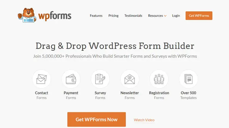 Plugin WPFormsComment