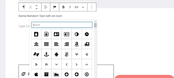 Eklenecek simgeleri seçin Choose icons to insert