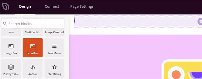 Simge kutusu bloğu Icon box block