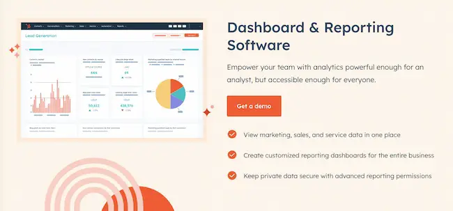 Программное обеспечение для маркетинговой атрибуции: HubSpot