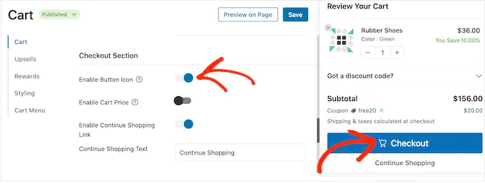 Configuración de pago de FunnelKit FunnelKit's checkout settings