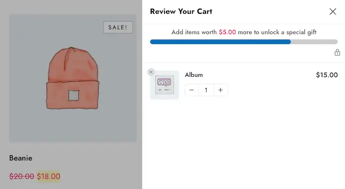 Cómo ofrecer a los compradores un regalo gratis How to offer shoppers a free gift