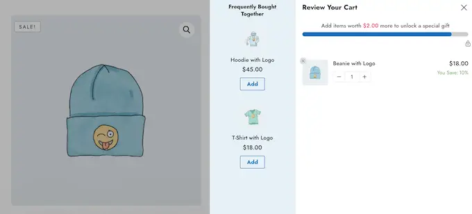 Obtenga más ventas con promociones de ventas adicionales y cruzadas Get more sales with upselling and cross-selling promotions
