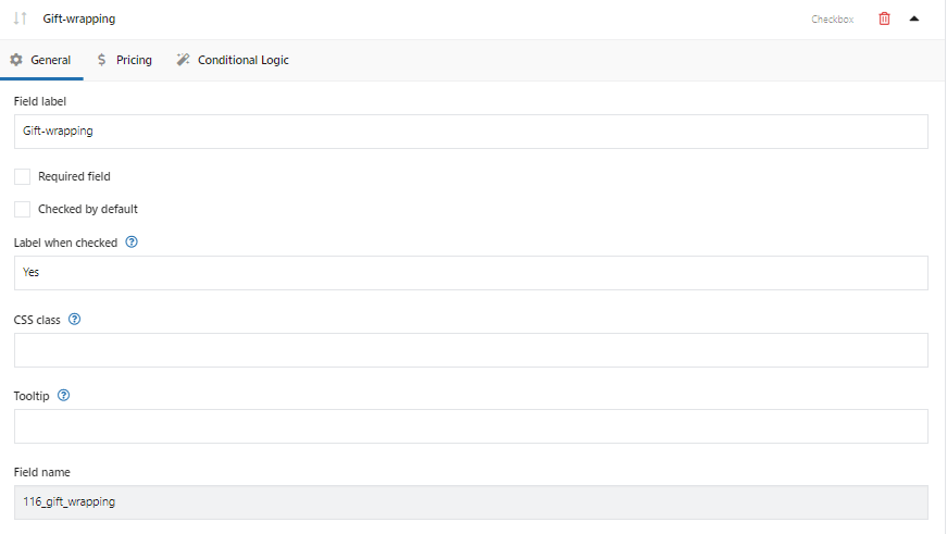 Générateur d'options de produits supplémentaires pour WooCommerce