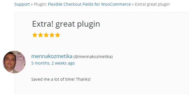 审查 WooCommerce 结帐表单定制器