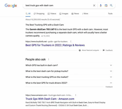 如何找到 SERP 功能机会示例