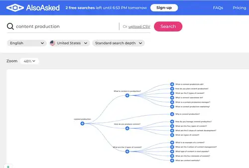 AlsoAsked 搜索引擎优化工具