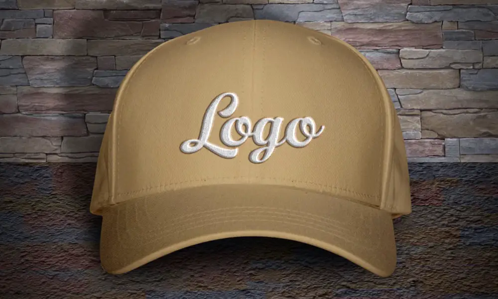 dokuma logo psd mockup ile ücretsiz kapak