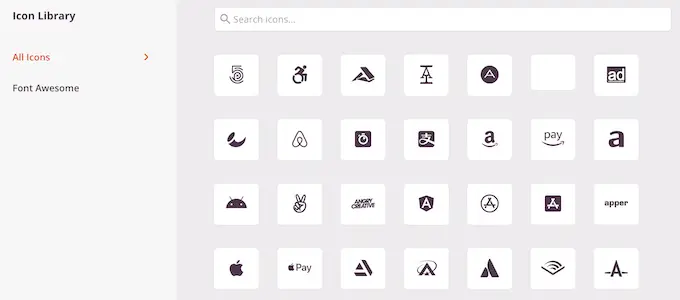 Ajout d'icônes Font Awesome à une liste Adding Font Awesome icons to a list