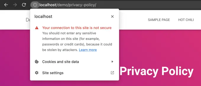 Chrome, Bağlantı Güvenli Olmadığında Kullanıcıları Uyarır