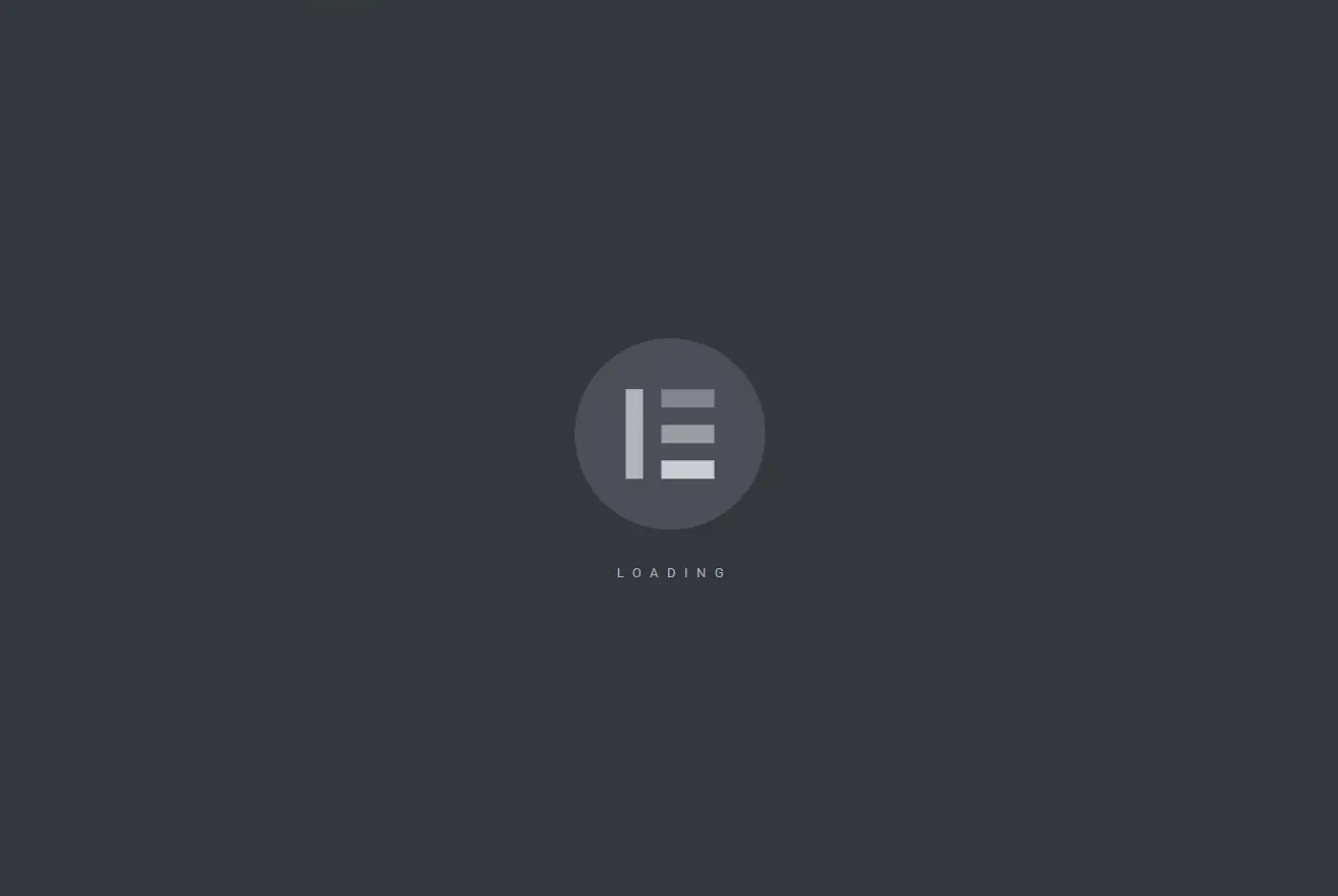 elementor non si carica