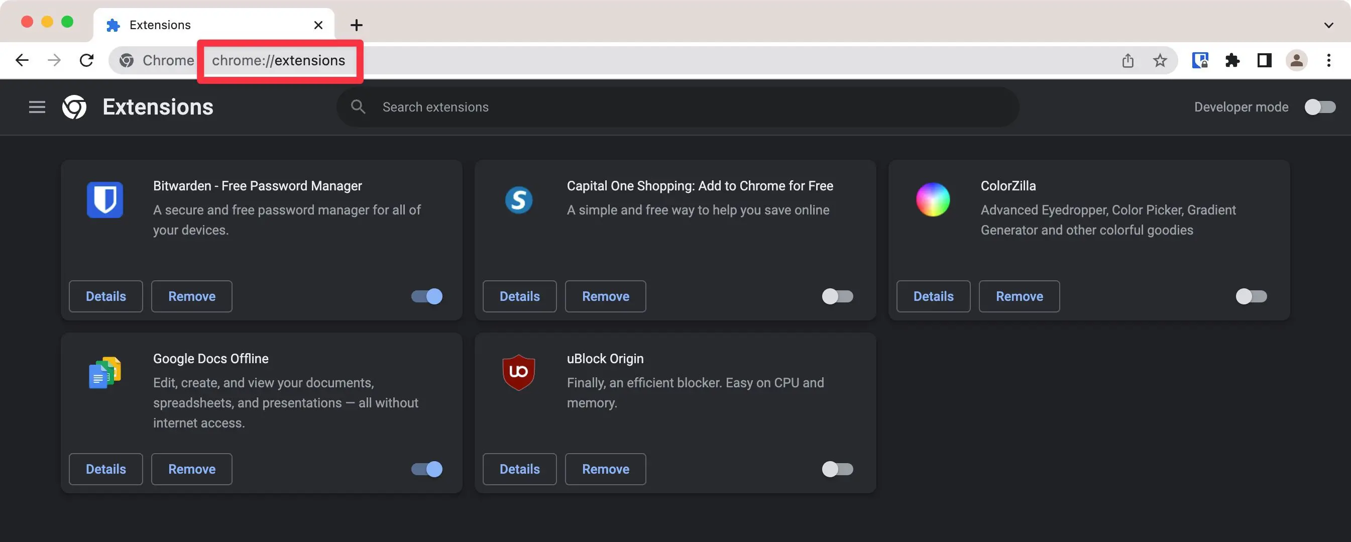 Come disabilitare le estensioni del browser Chrome per correggere Elementor che non si carica