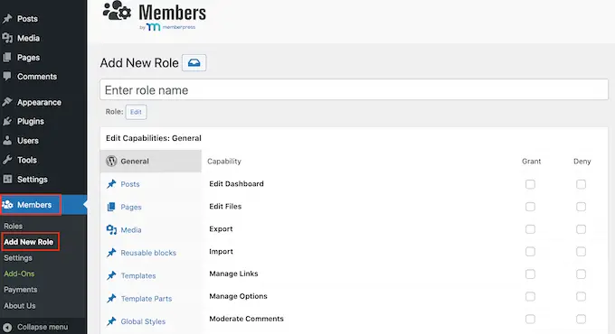 Empêcher les clients de désactiver les plugins WordPress à l'aide du plugin Membres Prevent clients from deactivating WordPress plugins using the Members plugin