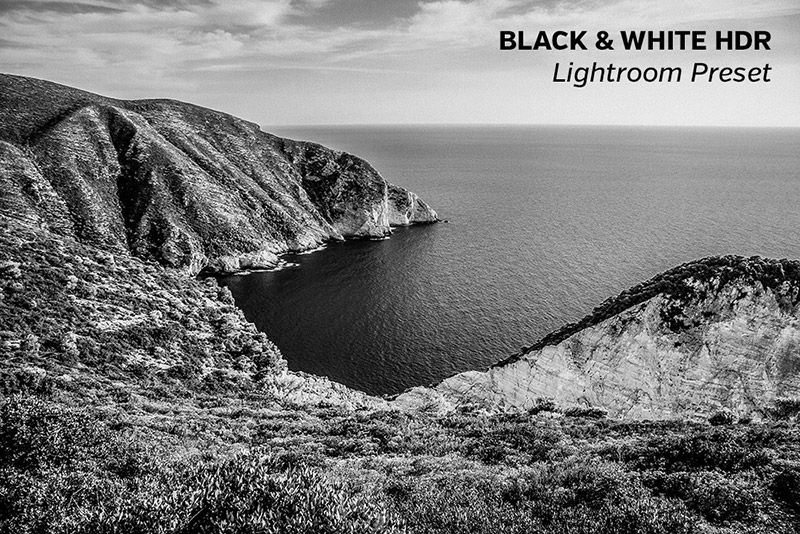 Fotografie, B&W HDR, Lightroom Preset