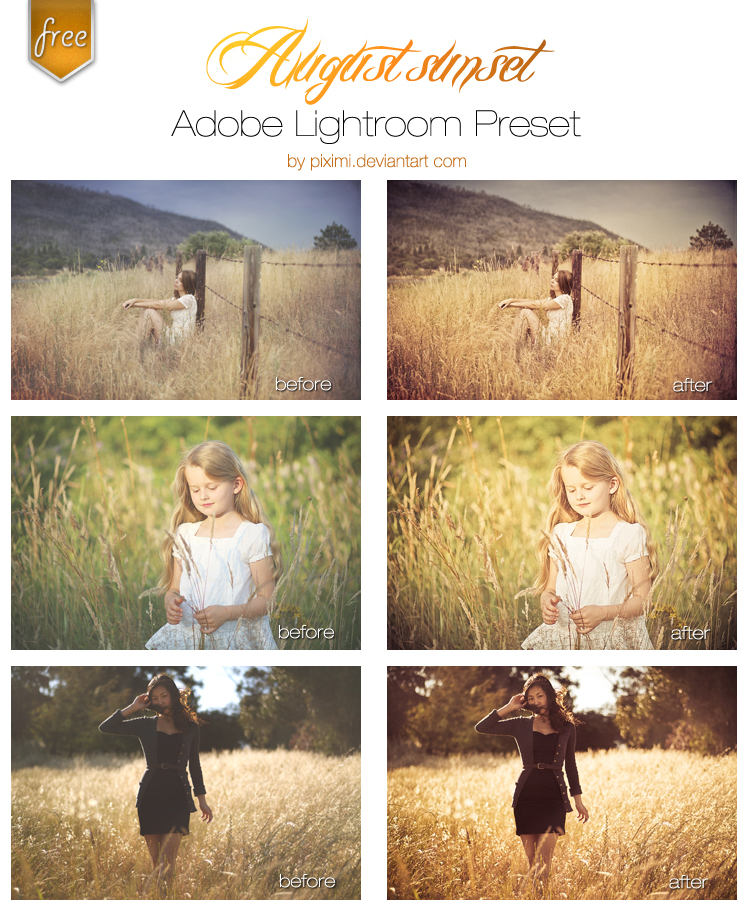 Hotography, Lightroom-Voreinstellung