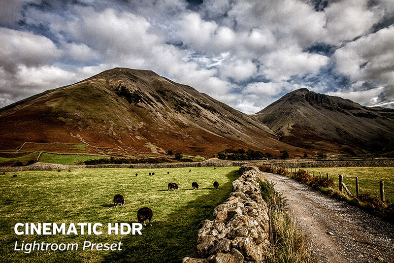 Filmisches HDR, Fotografie, Lightroom-Voreinstellung