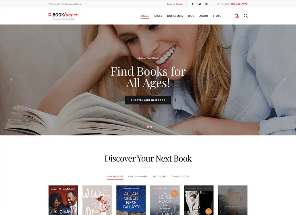 Pecinta buku | Rumah Penerbitan & Toko Buku Tema WordPress + RTL
