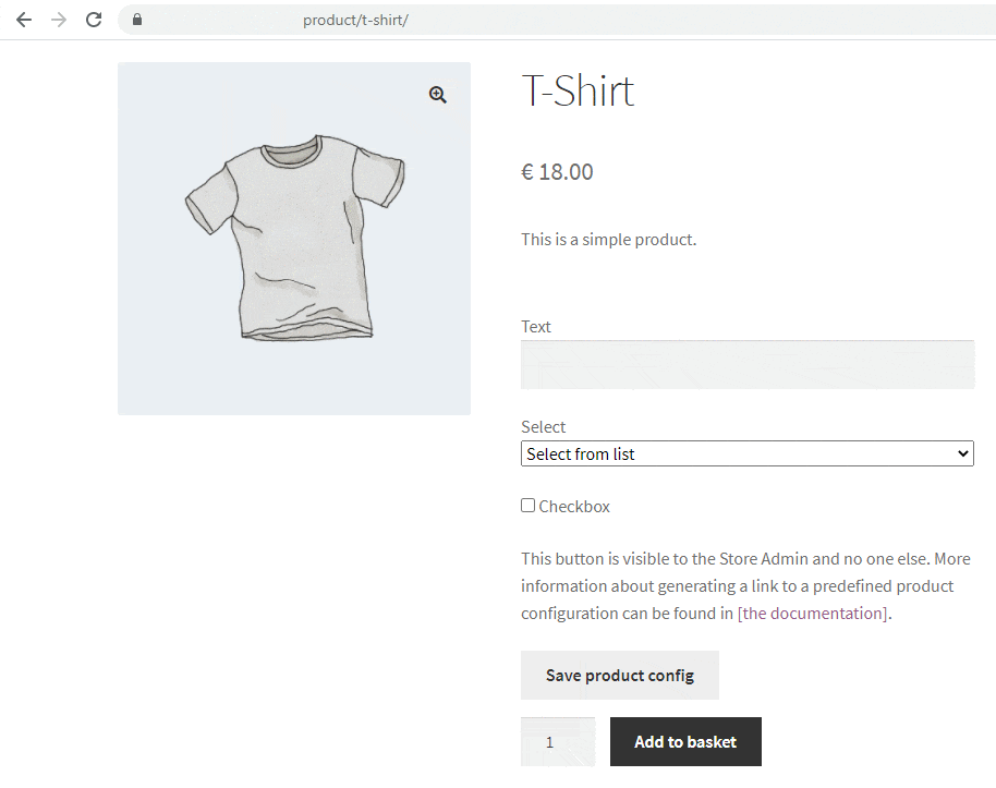 製品の URL を取得 WooCommerce
