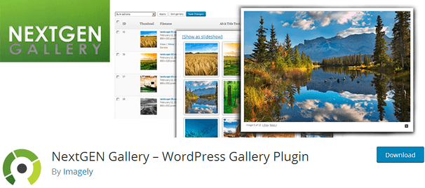 Galerie NextGEN - Plugin WordPress