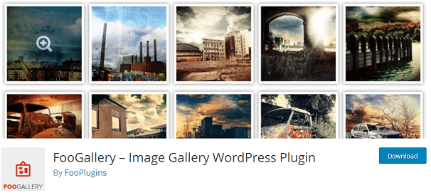 Plugin WordPress FooGallery