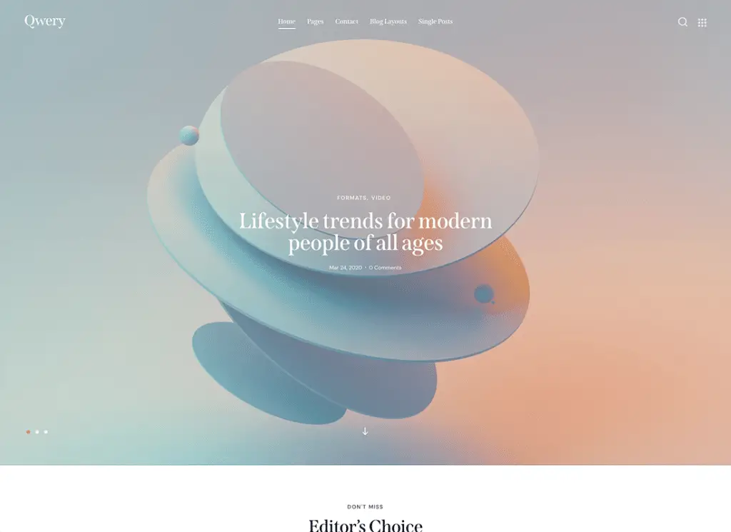 Qwery | Mehrzweck-Business-WordPress- und WooCommerce-Theme + ChatGPT