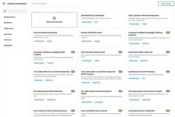 WooCommerce 用 Autonami 電子メール ライブラリ