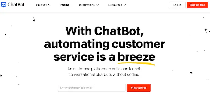 ChatBot ライブチャット