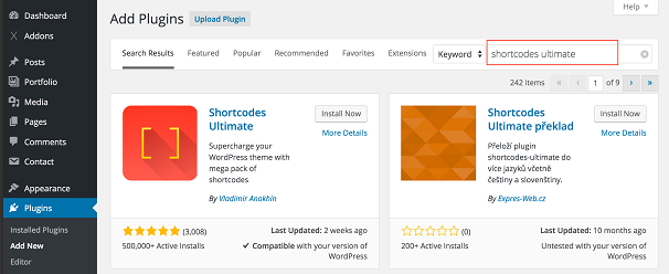 Plugin de code court, plugin ultime