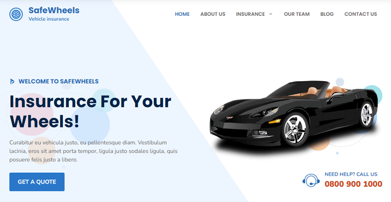 GeneratePress WordPress тема