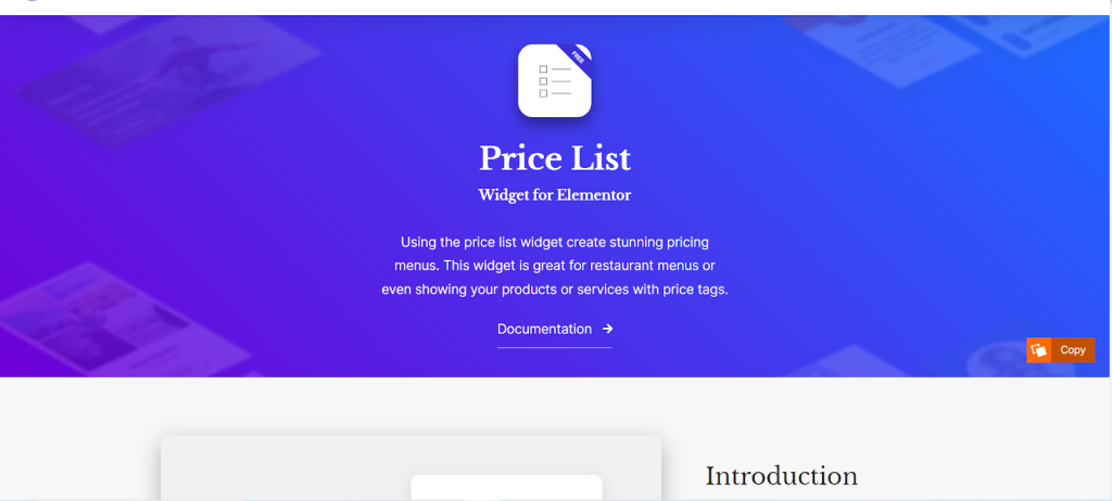 Un plug-in del menu dei prezzi di WordPress ben progettato