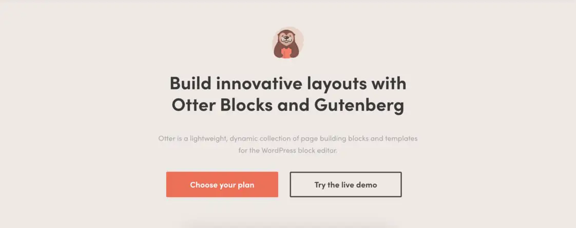 Otter Blocks é um plugin do WordPress que permite inserir conteúdo dinâmico em suas páginas e postagens.