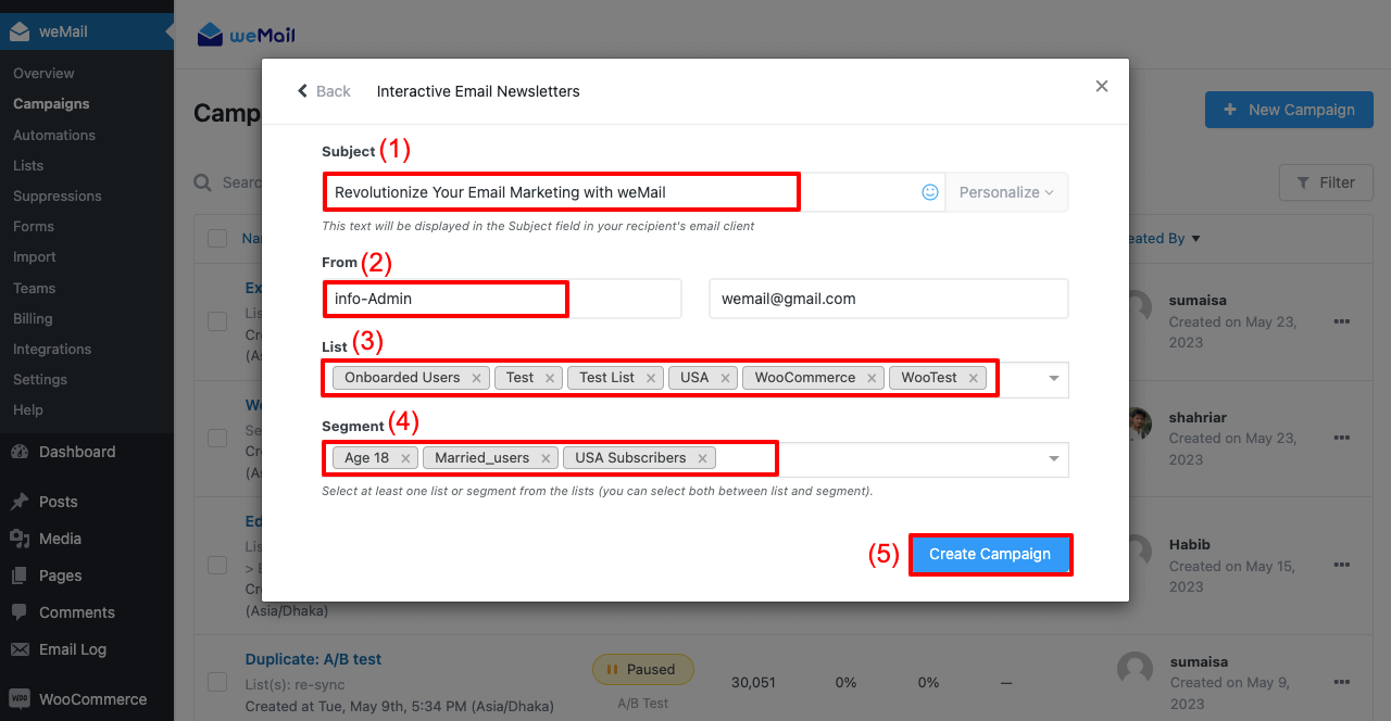 Персонализируйте информационную рассылку по электронной почте