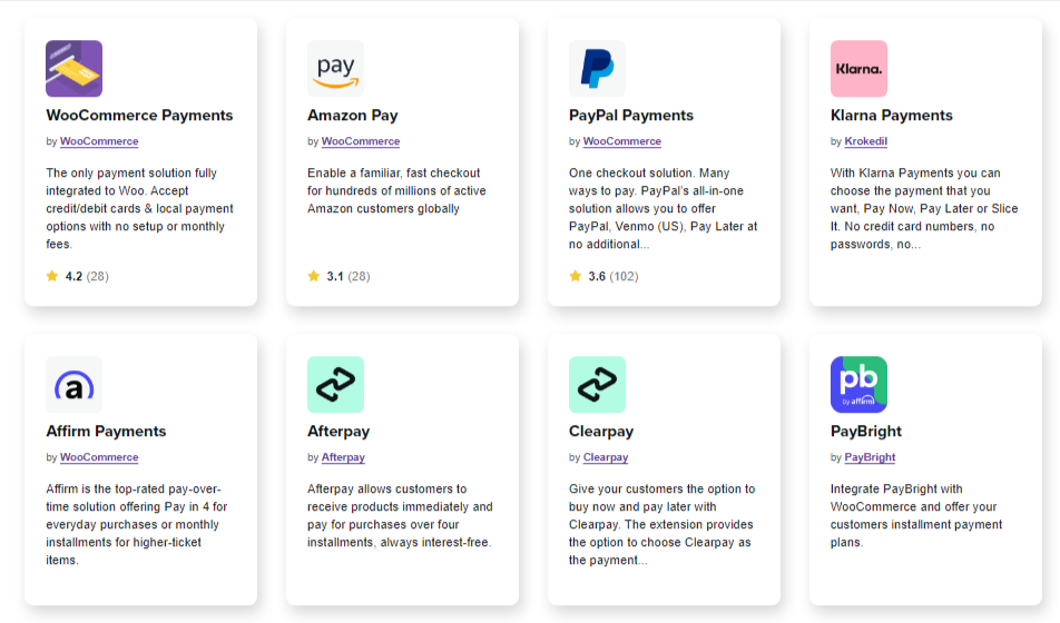 gateway di pagamento woocommerce