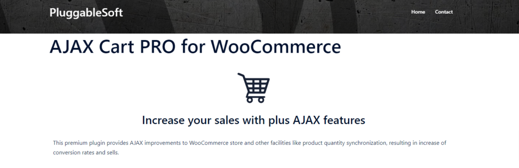 WooCommerce Ajax カート プラグイン