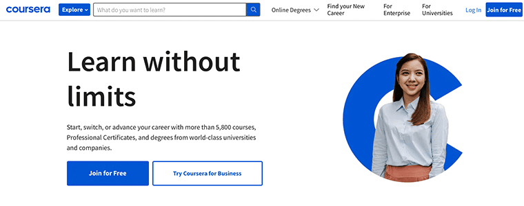 Coursera (Beispiel für ein Online-Kursmodell)
