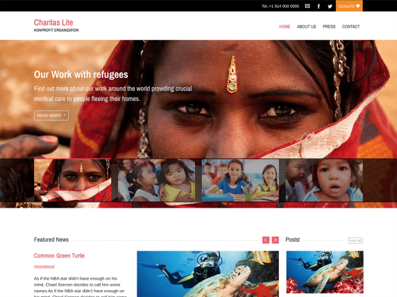 Tema de la iglesia de WordPress