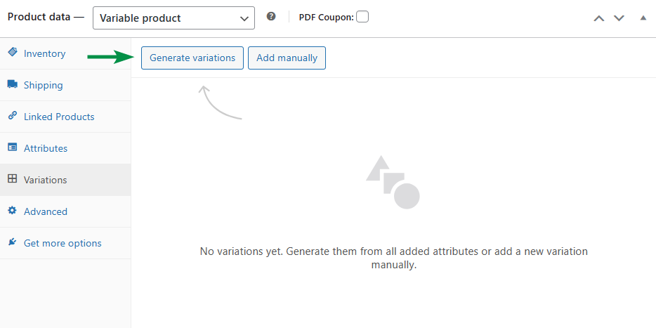 Erstellen Sie WooCommerce-Produktvarianten
