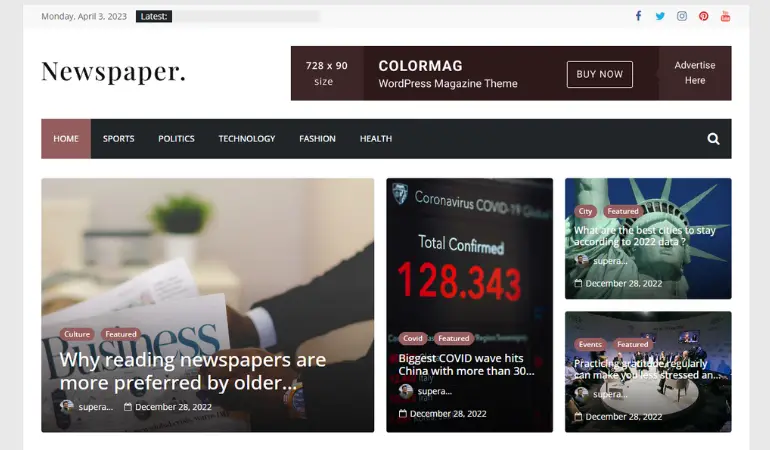 Demo gazety ColorMag