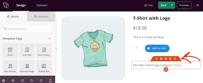 Eliminar bloques en WooCommerce Deleting blocks in WooCommerce