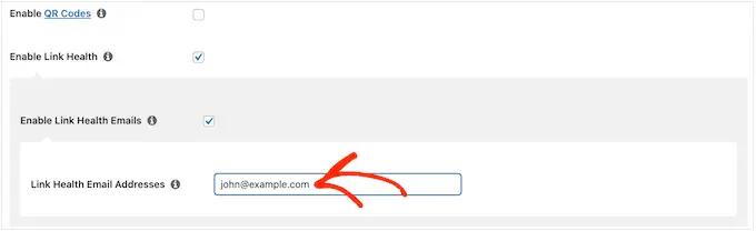 Enviando notificações de marketing de afiliados para um administrador do site